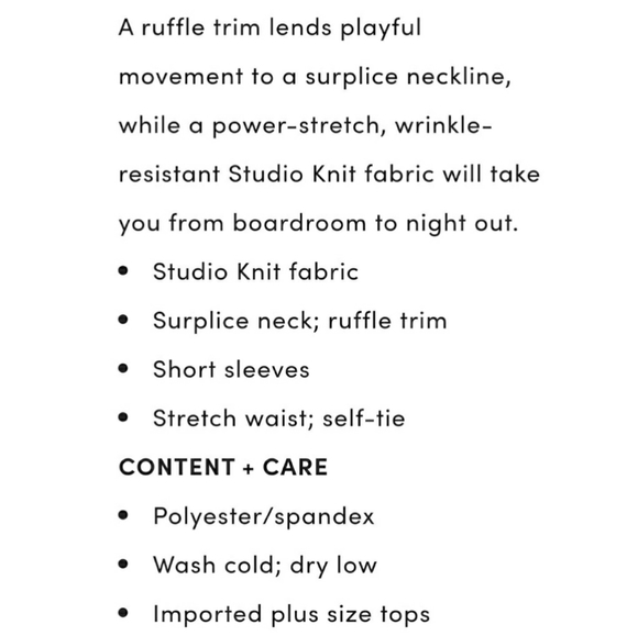 Torrid Rose Pink Knit Ruffle Top size 3 - Picture 4 of 5